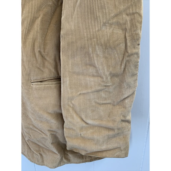 Pioneer Wear Coat Mens Western Corduroy Blazer No Size Tag Brown Jacket USA - Picture 3 of 12